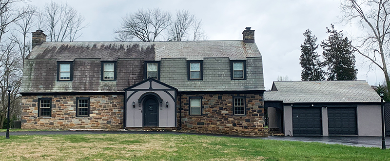 slate roof