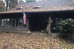 Cedar Siding Before Restoration