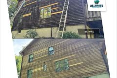 Before and after Cedar House