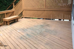 Before Deck Cleaning