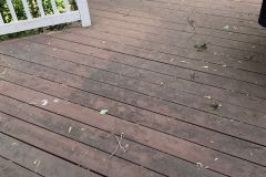 Before Deck Cleaning
