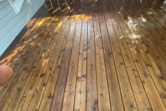 After Deck Cleaning