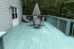 showing removal of grime, mold, and dark spots for a like-new finish.