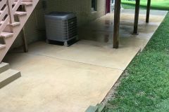 removing years of dirt, oil stains, and grime.