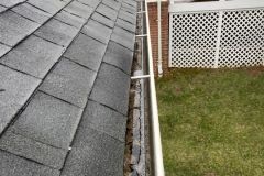 Before Gutter Guard Installation 