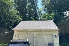 removing black streaks and extending the life of this home’s shingles.