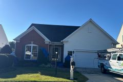 Dirty Asphalt Shingles Before Wash