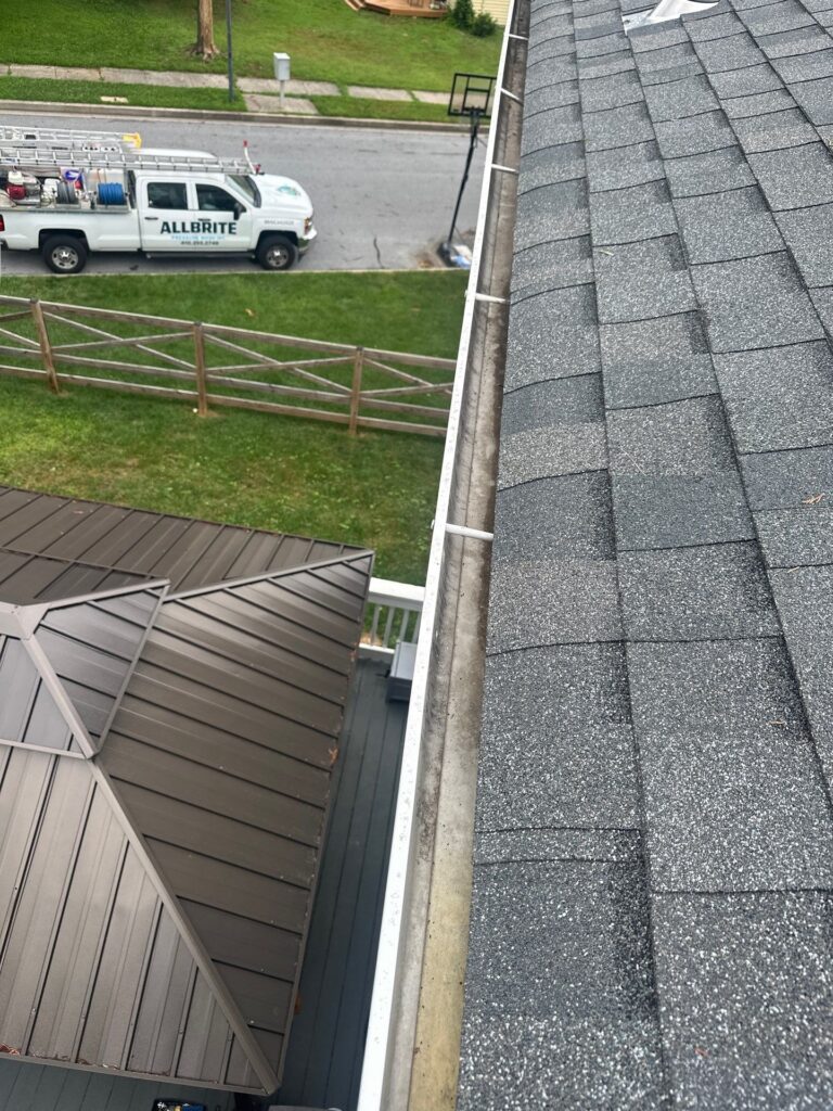 Inside Gutter Cleaning maryland 